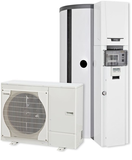 De Dietrich Remeha: Hybrid-System TzerraHP. - © De Dietrich Remeha
 De Dietrich Remeha: Hybrid-System TzerraHP.