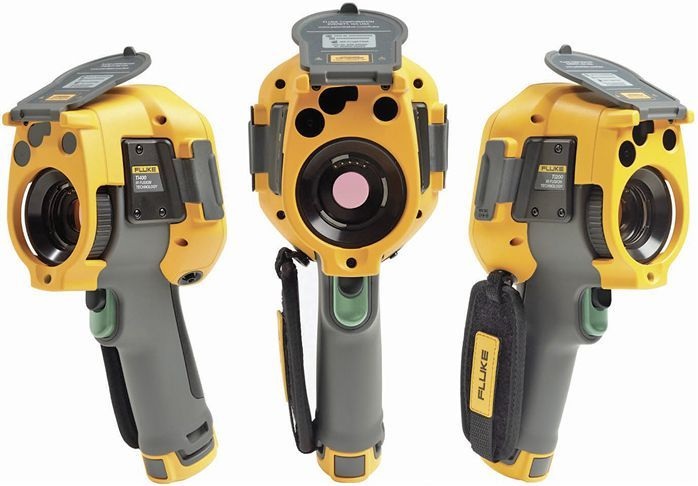 Fluke: Wärmebildkameras Ti400, Ti300, Ti200.