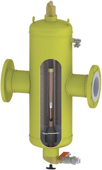 Spirotech: SpiroCombi mit DryPocket-Konstruktion im Inneren. - © Spirotech
