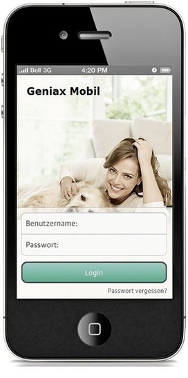 Wilo: App „Geniax Mobil“. - © Wilo SE
 Wilo: App „Geniax Mobil“.