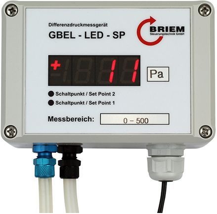 Briem: Differenzdruckmessgerät der GBEL-Serie. - © Briem Steuerungstechnik
