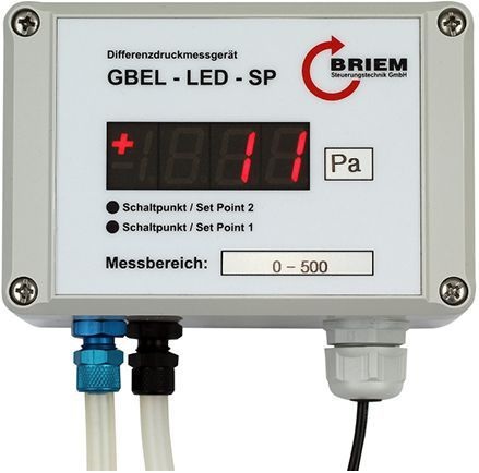 Briem: Differenzdruckmessgerät der GBEL-Serie.
