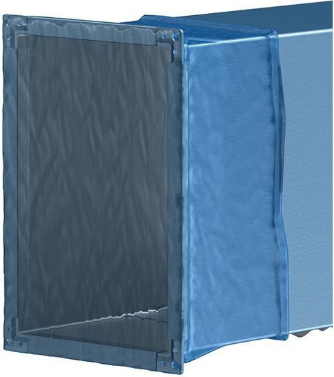 Gebhardt-Stahl: Schutzfolie für Luftkanalkomponenten. - © Gebhardt-Stahl
 Gebhardt-Stahl: Schutzfolie für Luftkanalkomponenten.