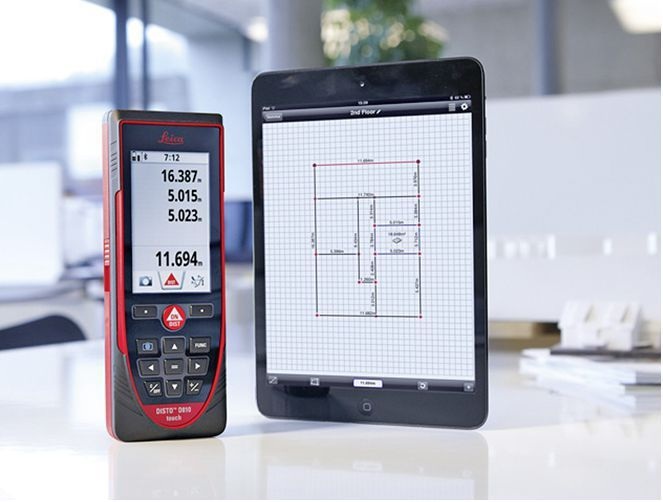 Leica Geosystems: Leica Disto D810 touch.