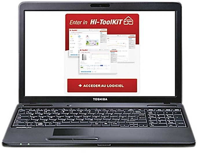 Hitachi: Auslegungssoftware Hi-Tool-Kit for Home.