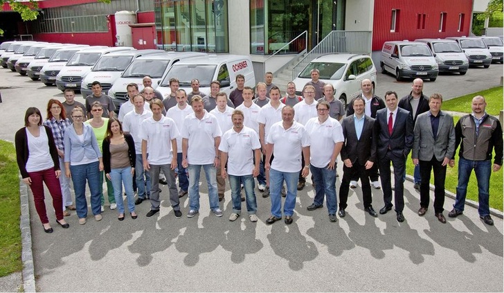 Das Team der Ochsner-Customer-Service-Organisation.