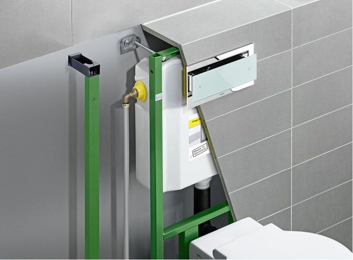 Viega: Zwischenkonsole aus dem Eco-Plus-Programm.