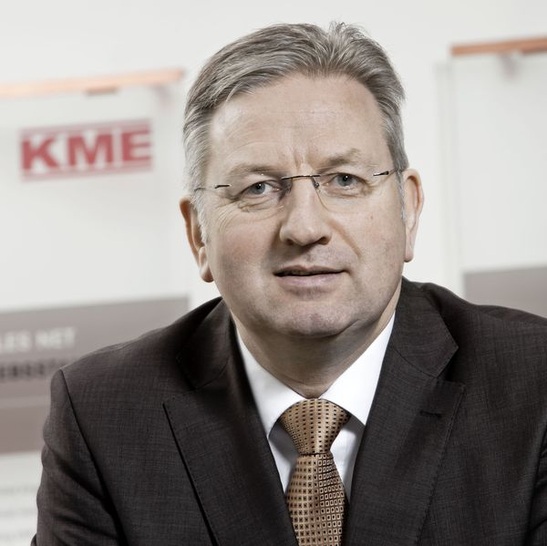 Franz Thiele will den KME-Vertrieb für Hausinstallationsrohre und Systeme sukzessive ausbauen. - © KME Germany
