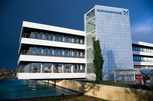 Konzernzentrale von Grundfos in Bjerringbro. - © Grundfos
 Konzernzentrale von Grundfos in Bjerringbro.