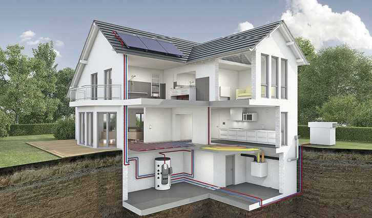 <p>

Abb. 1

 Die Heiztechnik in Neubauten und bei der Modernisierung wird sich in den nächsten Jahren nicht grundlegend verändern. Es gibt jedoch einige Trends, die es für zukunftssichere Lösungen zu beachten gilt. 

</p> - © Bild: Brötje

