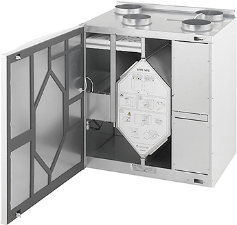 
Systemair: Wohnungslüftungsgerät Save VTC 300. 
