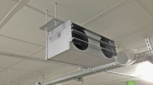 
Burkhardt Projekt: Jet-Ventilator JFB-600. 
