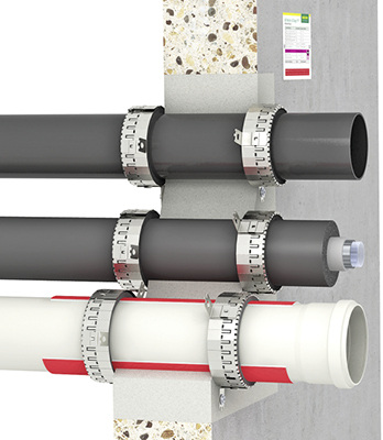 
Walraven: Brandschutz-manschette BIS Pacifyre EFC. 
