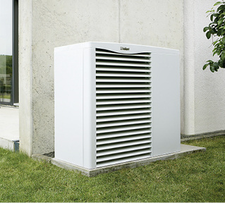 
Vaillant: Luft/Wasser-Wärmepumpe arotherm. 
