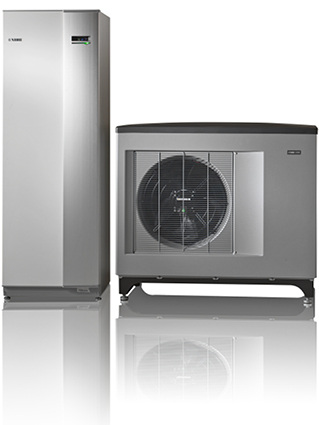 
Nibe: Luft/Wasser-Wärmepumpe F2030. 
