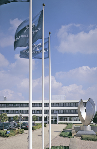 <p>
Grundfos: Konzernzentrale von Grundfos in Bjerringbro. 
</p> - © Bild: Grundfos

