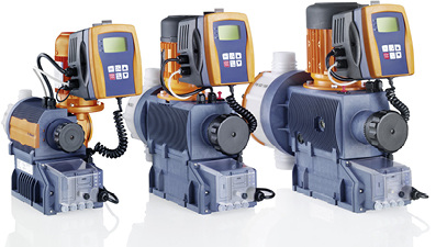 
ProMinent: Motordosierpumpen Sigma der Baureihe Steuerungstyp. 
