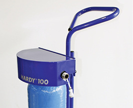 
Hannemann: Hardy 100 mit Flextrailer. 
