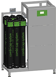 <p>
Grünbeck: Umkehrosmoseanlage Geno-Osmo-X. 
</p> - © Bild: Grünbeck
 
Grünbeck: Umkehrosmoseanlage Geno-Osmo-X.