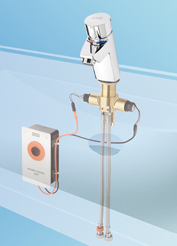 <p>
Franke: Aquamix-S Standbatterie mit Hygiene-einheit. 
</p> - © Bild: Franke Aquarotter
 
Franke: Aquamix-S Standbatterie mit Hygiene-einheit.