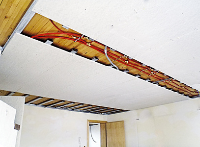 
Joco: Trockenbauvariante der KlimaDecke. 
