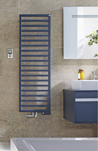 <p>
Zehnder: Bad-Heizkörper Quaro. 
</p> - © Bild: Zehnder
 
Zehnder: Bad-Heizkörper Quaro.