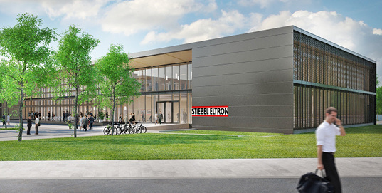 <p>
</p>

<p>
So wird das neue Schulungs- und Kommunikationszentrum von Stiebel Eltron in Holzminden nach seiner Fertigstellung aussehen. 
</p> - © Bild: Stiebel Eltron

