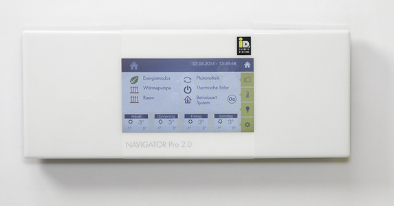 



1
 Wärmepumpenregler Navigator Pro 2.0 mit Touch-Display. 
