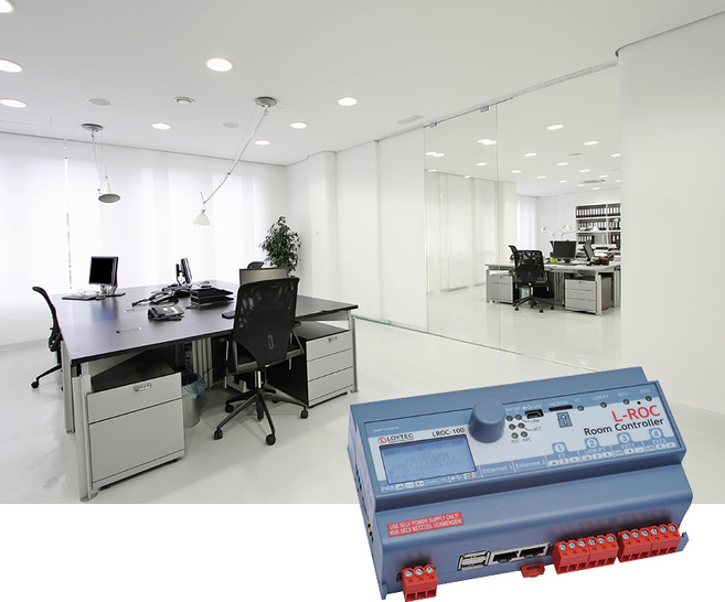 



1
 Der L-ROC Room Controller ist die Basis für ein sehr flexibel einfach zu programmierendes Raumautomationssystem auf IP-Basis, welches nahtlos in native BACnet/IP-Netzwerke und LonMark-Systeme auf Controller-Ebene integrierbar ist. 
