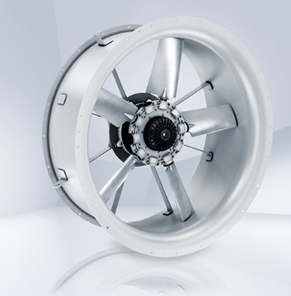 <p>
ebm-papst: EC-Mitteldruck-Axialventilator mit anpassbaren Schaufeln. 
</p>
<p>
</p> - © Bild: ebm-papst
 
ebm-papst: EC-Mitteldruck-Axialventilator mit anpassbaren Schaufeln.