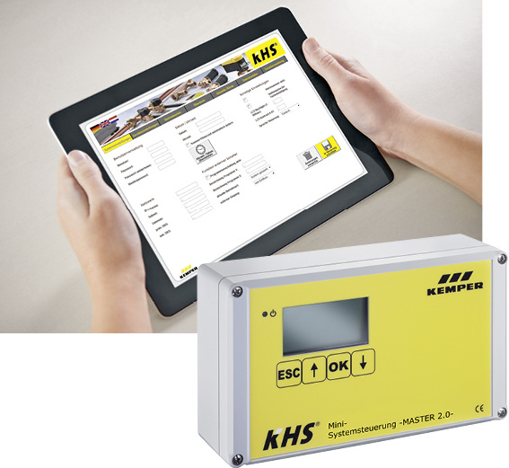 






Kemper: Die KHS-Mini-Systemsteuerung Master 2.0 kann über ein Webinterface betriebssystemunabhängig bedient werden. 
