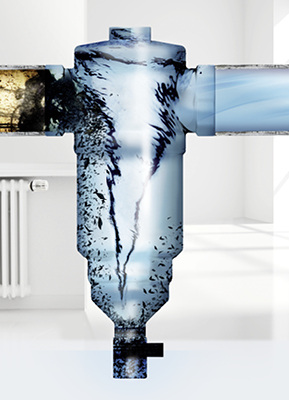 



TA Heimeier: Schmutz- und Schlammabscheider Zeparo Cyclone Dirt. 
