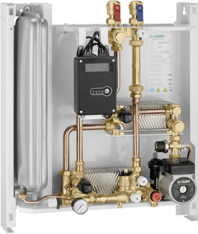 <p>
</p>
<p>
Caleffi: Wärmeübergabestation SATK30. 
</p> - © Bild: Caleffi
 
Caleffi: Wärmeübergabestation SATK30.