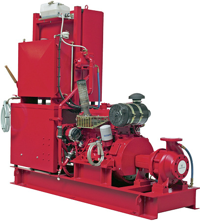 



Grundfos: Sprinklerpumpen der Baureihe Fire NKF. 
