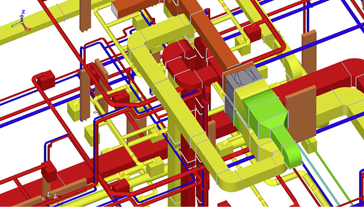 <p>
<span class="GVAbbildungszahl">1</span>
 Koordination verschiedener Gewerke in einem PreCAD-System. 
</p>

<p>
</p> - © Bild: mh-software

