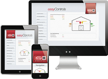 <p>
App-unabhängige Steuerung von Helios-Lüftungsgeräten über einen Standardbrowser. 
</p>

<p>
</p> - © Bild: Helios

