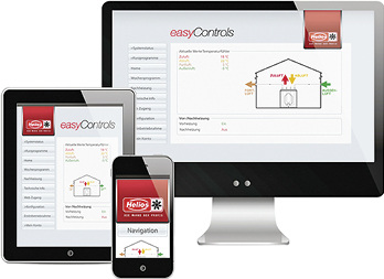
App-unabhängige Steuerung von Helios-Lüftungsgeräten über einen Standardbrowser. 



