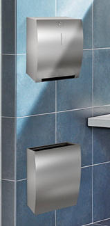 
Franke: Stratos-Papierhandtuchspender. 



