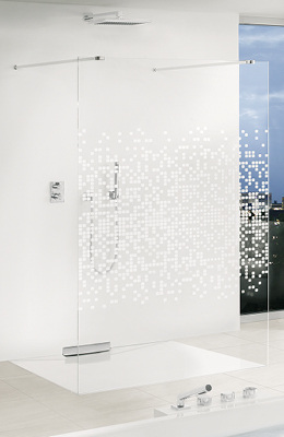 <p>
</p>
<p>
Roth: Glasduschen-Dekor mit Pixelmotiv. 
</p> - © Bild: Roth Werke
 
Roth: Glasduschen-Dekor mit Pixelmotiv.