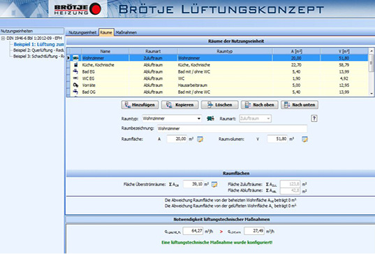<p>
</p>
<p>
Brötje: Software zur Planung der LivingAir-Wohnraumlüftung. 
</p> - © Bild: Brötje
 
Brötje: Software zur Planung der LivingAir-Wohnraumlüftung.