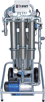 



BWT: Heizungsreinigungsanlage HRA VE 100. 
