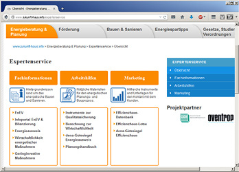 



Online-Plattform mit Expertenservice zum energieeffizienten Bauen & Sanieren. 
