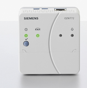 <p>
</p>

<p>
Siemens: Synco-Webservers OZW772. 
</p> - © Bild: Siemens


