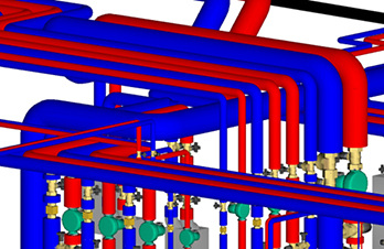 



mh-software: Volumenmodell einer Heizzentrale. 
