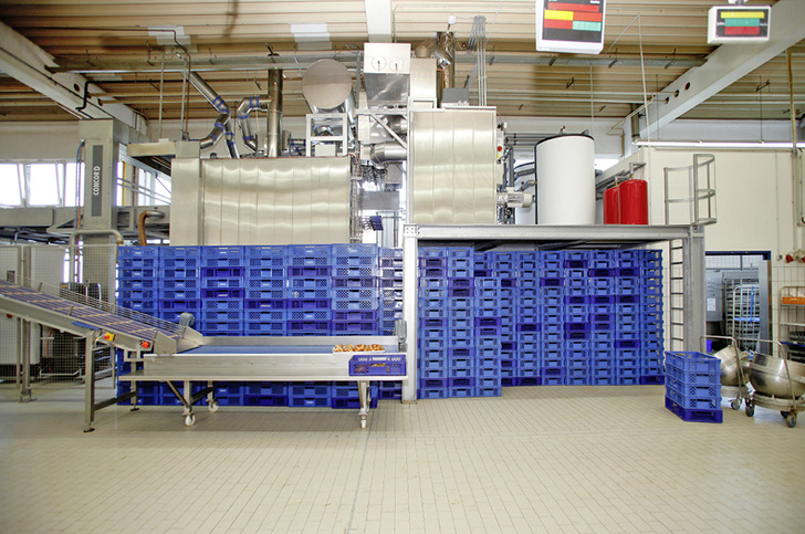 



1
 Schneider’s Bäckerei: Auf dem Podest befinden sich die meisten Komponenten der Anlage zur Nutzung der Abwärme des Backofens. 
