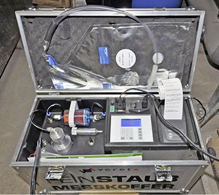 <p>
</p>
<p>
Kutzner + Weber: Feinstaub-Messkoffer. 
</p> - © Bild: Kutzner + Weber
 
Kutzner + Weber: Feinstaub-Messkoffer.