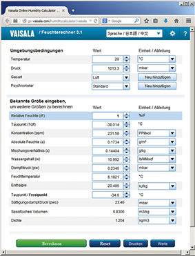<p>
Vaisala-Feuchterechner. 
</p>
<p>
</p> - © Bild: Vaisala
 
Vaisala-Feuchterechner.