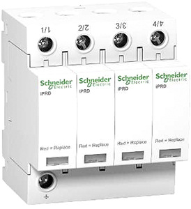<p>
</p>

<p>
Schneider Electric: Ableiter iPRD Typ 2. 
</p> - © Bild: Schneider Electric

