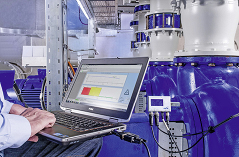 



KSB: Durchführung eines Pump Operation Check an einer einstufigen Wasserpumpe. 
