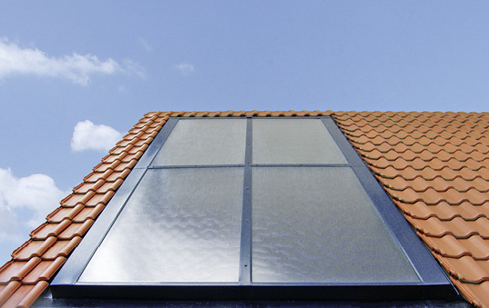 



Viessmann: Indach-Montagesystem für Flachkollektoren. 
